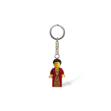 Termékkép a dobozról - LEGO® Kiegészítő Kulcstartó Kingdoms Hercegnő – fekete hajú