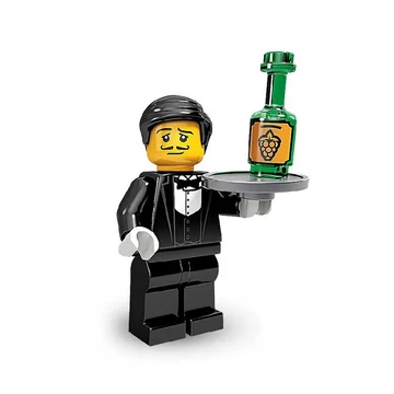 Termékkép a dobozról - LEGO® Minifigurák 71000 - 9. sorozat - Pincér