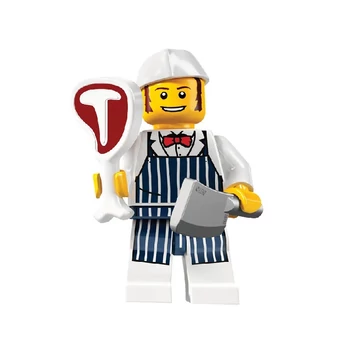 Termékkép a dobozról - LEGO® Minifigurák 8827 - 6. sorozat - Hentes
