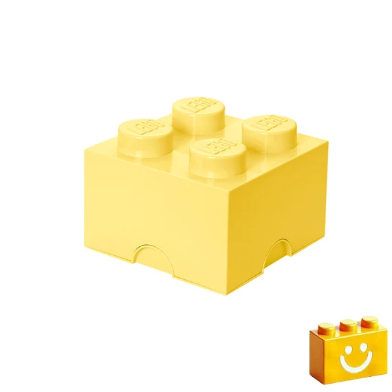 Termékkép a dobozról - LEGO® Kiegészítő - Tároló kocka 4-es vanília