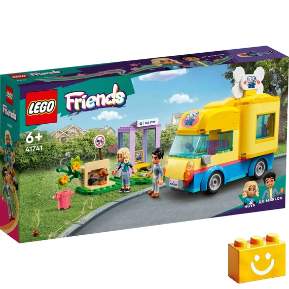 Termékkép a dobozról - LEGO® 41741 Kutyamentő furgon