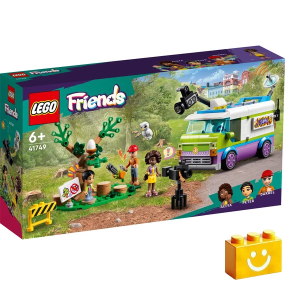 Termékkép a dobozról - LEGO® 41749 Híradós furgon