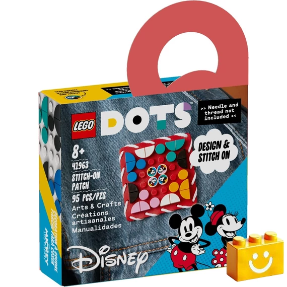 Termékkép a dobozról - LEGO® 41963 Mickey egér és Minnie egér felvarró