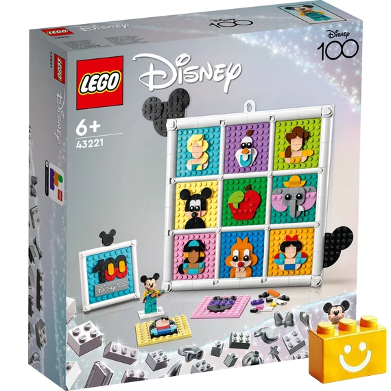 Termékkép a dobozról - LEGO® 43221 A Disney animációs ikonjainak 100 éve