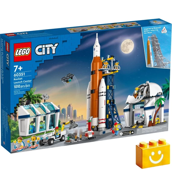Termékkép a dobozról - LEGO® 60351 Rakétakilövő központ