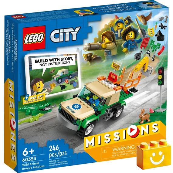 Termékkép a dobozról - LEGO® 60353 Vadállat mentő küldetések