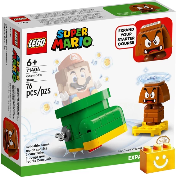 Termékkép a dobozról - LEGO® 71404 Goomba cipője kiegészítő szett