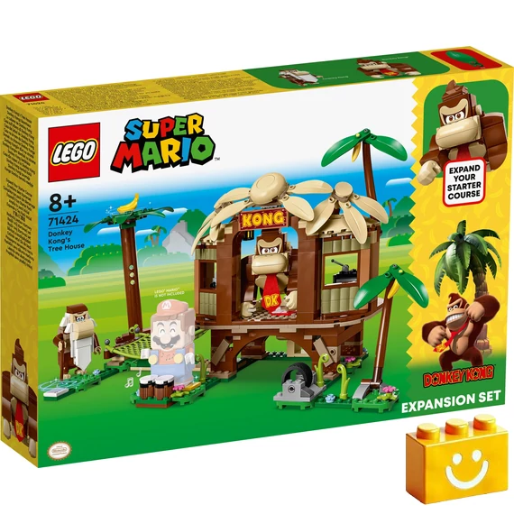 Termékkép a dobozról - LEGO® 71424 Donkey Kong lombháza kiegészítő szett