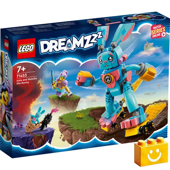 Termékkép a dobozról - LEGO® 71453 Izzie és Bunchu a nyuszi