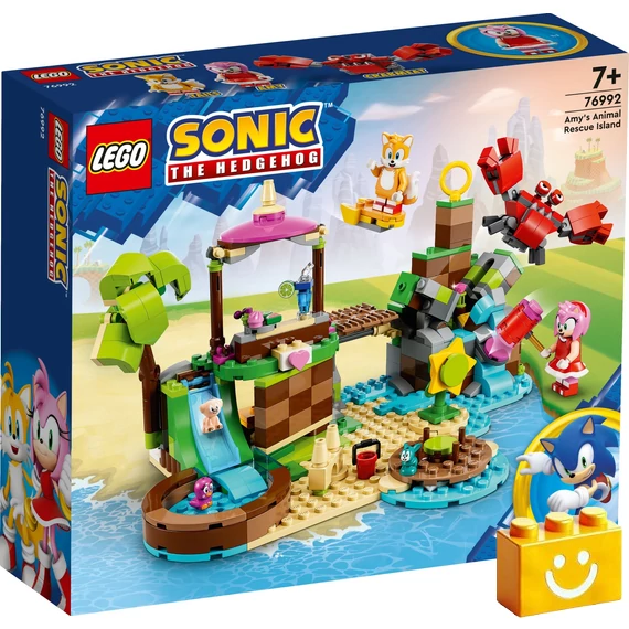 Termékkép a dobozról - LEGO® 76992 Amy állatmentő szigete