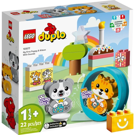 Termékkép a dobozról - LEGO® DUPLO 10977 Első kutyusom és cicám