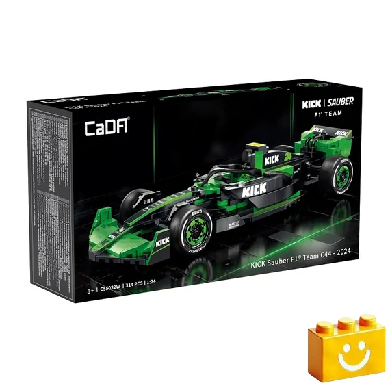 Termékkép a dobozról CaDA C55032W – Kick Sauber F1 Team versenyautó 