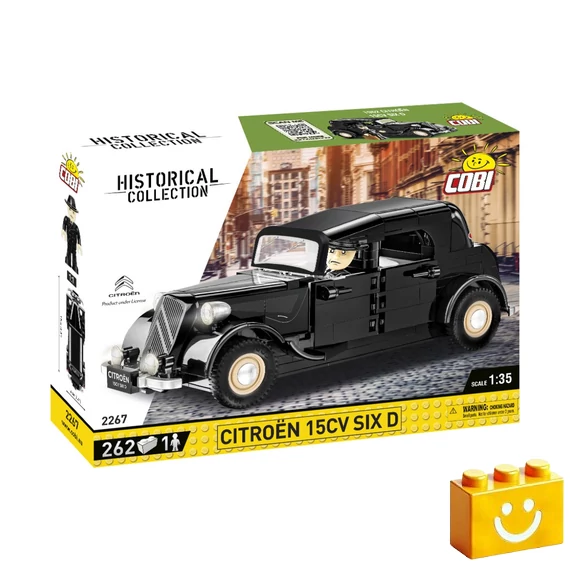 Termékkép a dobozról -COBI-2267 – Citroën 15CV Six D – 100% kompatibilis minden más kedvelt márkával