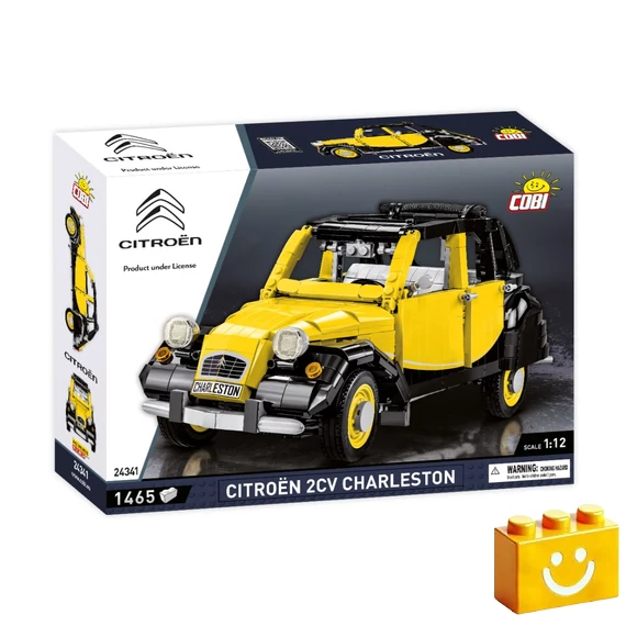 Termékkép a dobozról -COBI-24341 – Citroën 2CV Charleston – 100% kompatibilis minden más kedvelt márkával