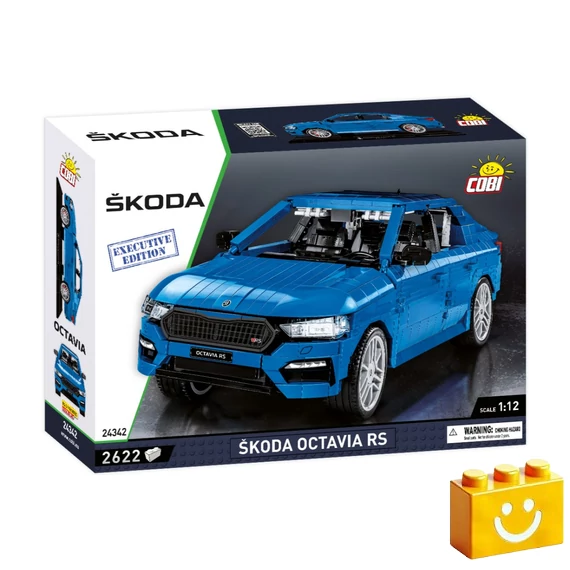 Termékkép a dobozról -COBI-24342 – Škoda Octavia RS – Executive Edition – 100% kompatibilis minden más kedvelt márkával