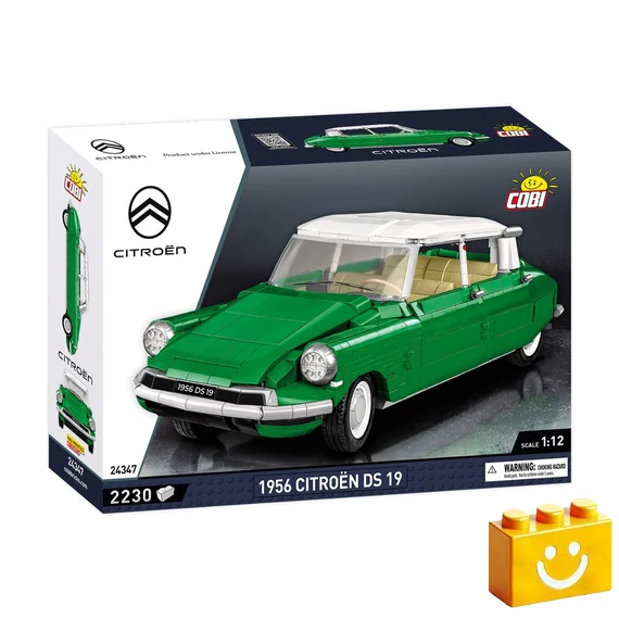 Termékkép a dobozról -COBI-24347 – 1956 Citroën DS 19 – 100% kompatibilis minden más kedvelt márkával
