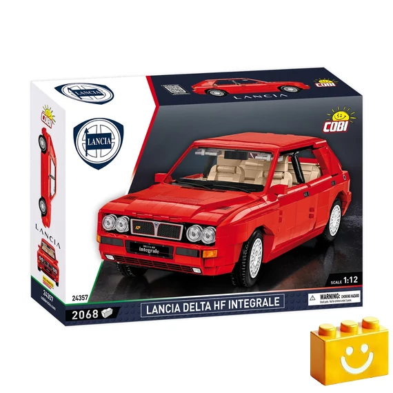 Termékkép a dobozról -COBI-24357 – Lancia Delta HF Integrale – 100% kompatibilis minden más kedvelt márkával