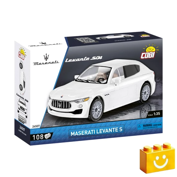 Termékkép a dobozról -COBI-24507 – Maserati Levante S – 100% kompatibilis minden más kedvelt márkával