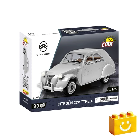 Termékkép a dobozról -COBI-24510 – Citroën 2CV Type A – 100% kompatibilis minden más kedvelt márkával