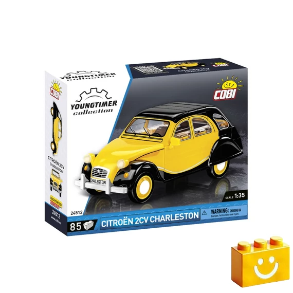 Termékkép a dobozról -COBI-24512 – Citroën 2CV Charleston – 100% kompatibilis minden más kedvelt márkával