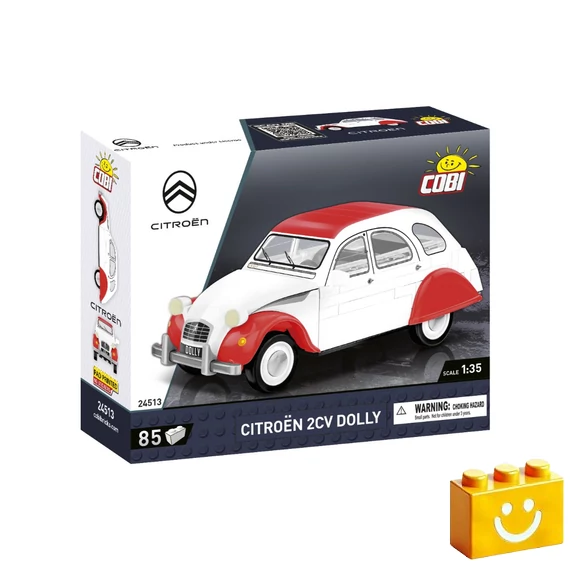 Termékkép a dobozról -COBI-24513 – Citroën 2CV Dolly – 100% kompatibilis minden más kedvelt márkával