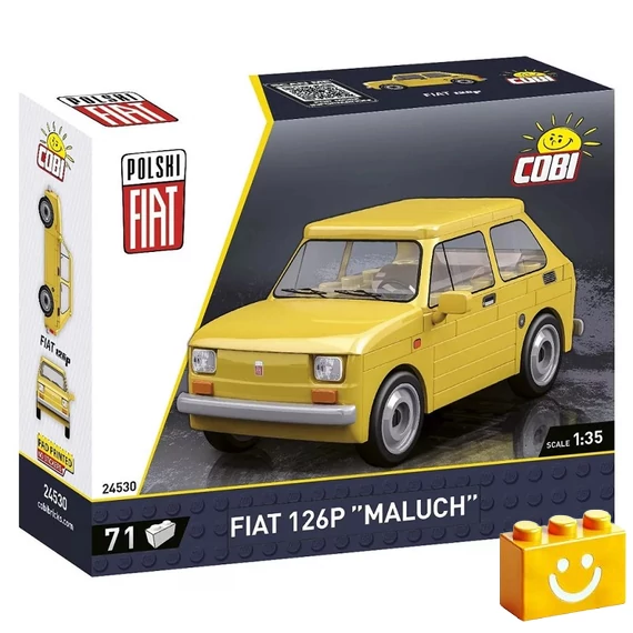Termékkép a dobozról -COBI- 24530 – Polski Fiat 126p – 100% kompatibilis minden más kedvelt márkával