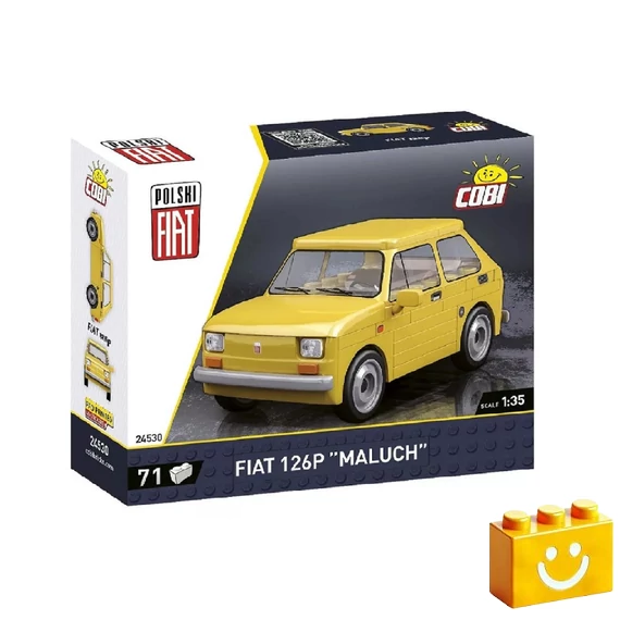 Termékkép a dobozról -COBI- 24530 – Polski Fiat 126p – 100% kompatibilis minden más kedvelt márkával