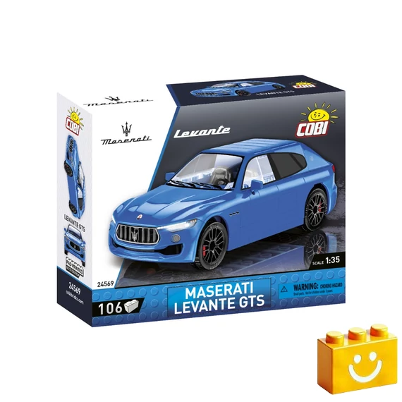 Termékkép a dobozról -COBI-24569 – Maserati Levante GTS – 100% kompatibilis minden más kedvelt márkával