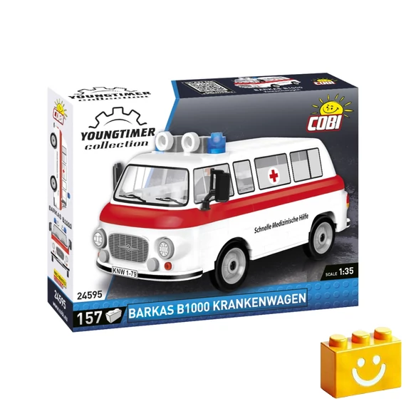 Termékkép a dobozról -COBI-24595 – Barkas B1000 SMH 3 – 100% kompatibilis minden más kedvelt márkával
