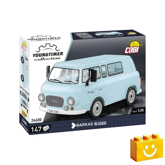 Termékkép a dobozról -COBI-24600 – Barkas B1000 – 100% kompatibilis minden más kedvelt márkával