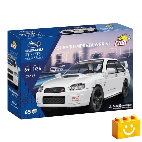 Termékkép a dobozról - COBI 24649 - Subaru Impreza WRX STI