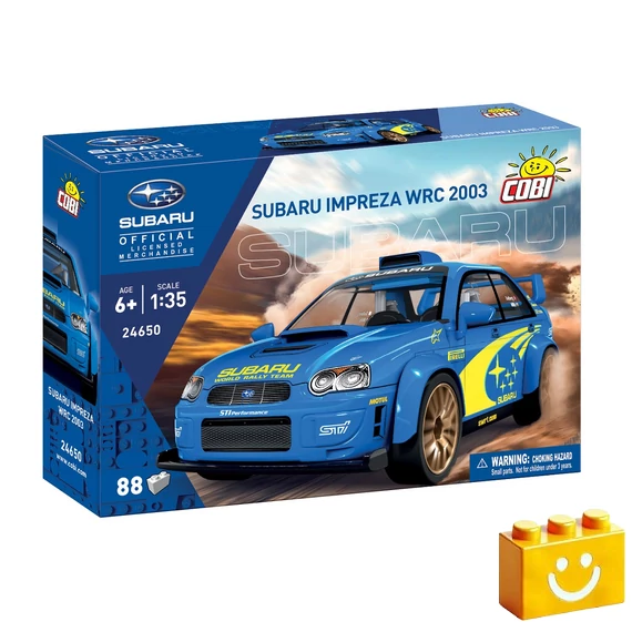 Termékkép a dobozról - COBI 24650 - Subaru Impreza WRC 2003
