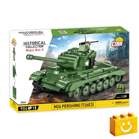 Termékkép a dobozról -COBI-2564 – M26 PERSHING (T26E3) – 100% kompatibilis minden más kedvelt márkával