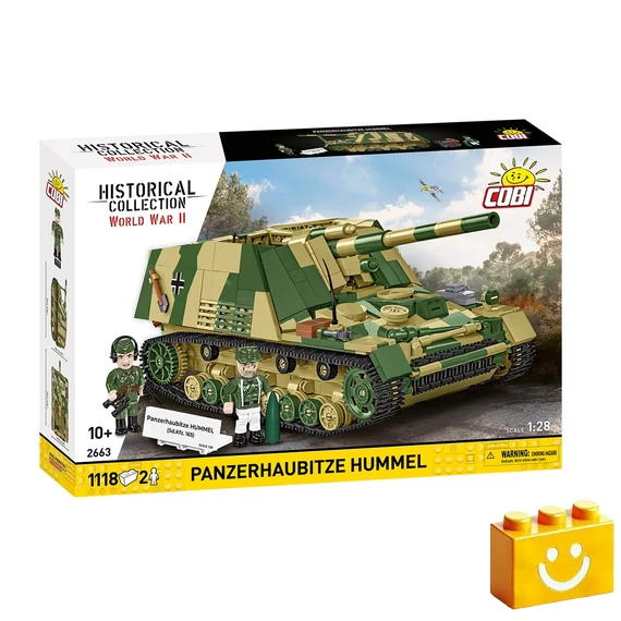 Termékkép a dobozról - COBI 2663 - Panzerhaubitze Hummel