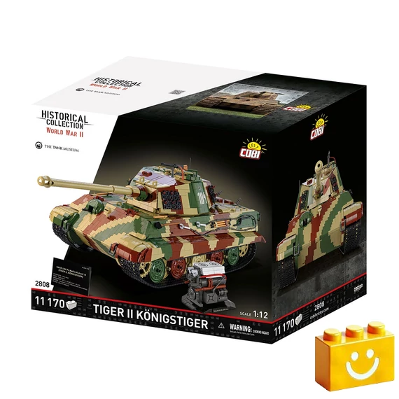 Termékkép a dobozról - COBI 2808 - Panzerkampfwagen VI Tiger II Königstiger