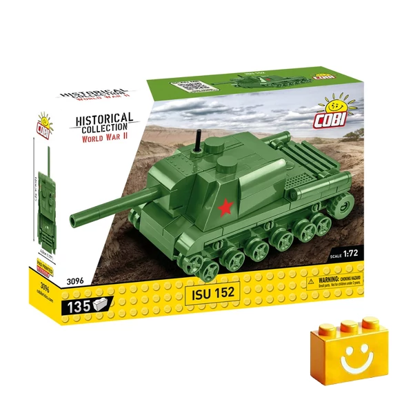 Termékkép a dobozról -COBI-3096 – ISU-152 – szovjet önjáró löveg – 100% kompatibilis minden más kedvelt márkával