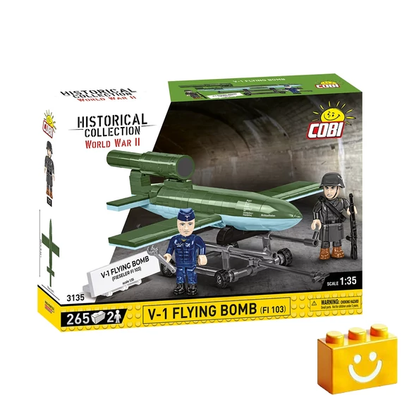 Termékkép a dobozról - COBI 3135 - V-1 Flying Bomb (Fi 103) - német rakéta modell