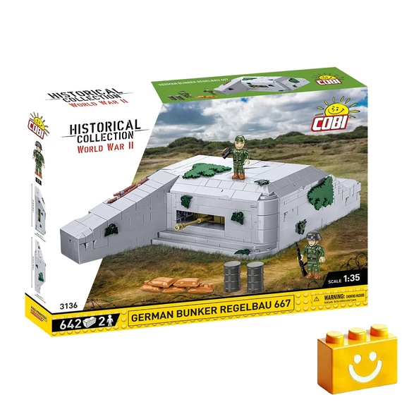 Termékkép a dobozról - COBI 3136 - Regelbau 667 német bunker
