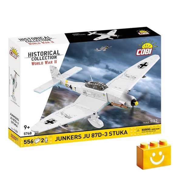 Termékkép a dobozról - COBI 5768 - Junkers Ju 87 D-3 Stuka zuhanóbomázó