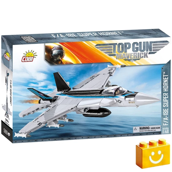 Termékkép a dobozról - COBI 5805A - F/A-18E Super Hornet vadászgép építőjáték