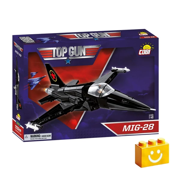 Termékkép a dobozról - COBI 5859 - MiG-28 vadászgép építőjáték - Top Gun