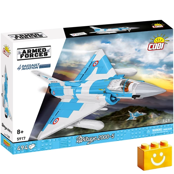 Termékkép a dobozról - COBI 5917 - Dassault Mirage 2000-5