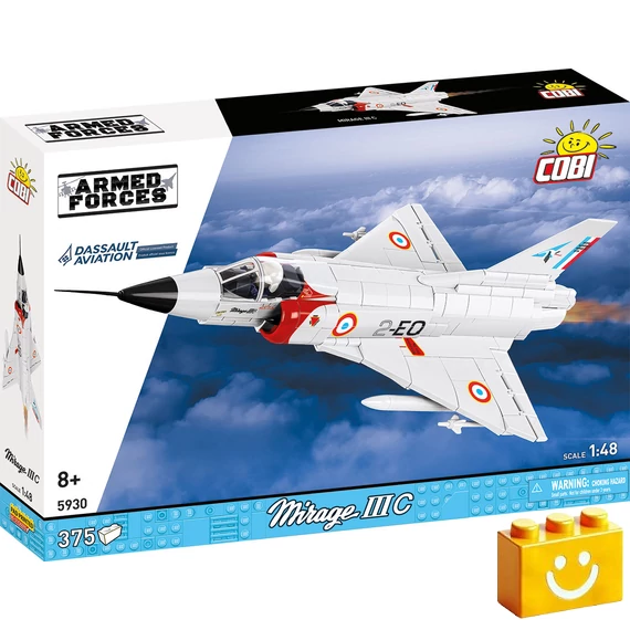 Termékkép a dobozról - COBI 5930 - Dassault Mirage IIIC