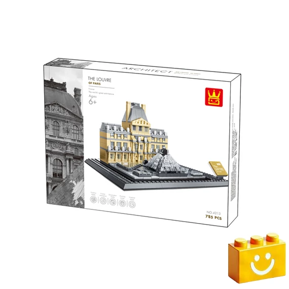 Termékkép a dobozról - WANGE® 4213 - Párizsi Louvre – Franciaország