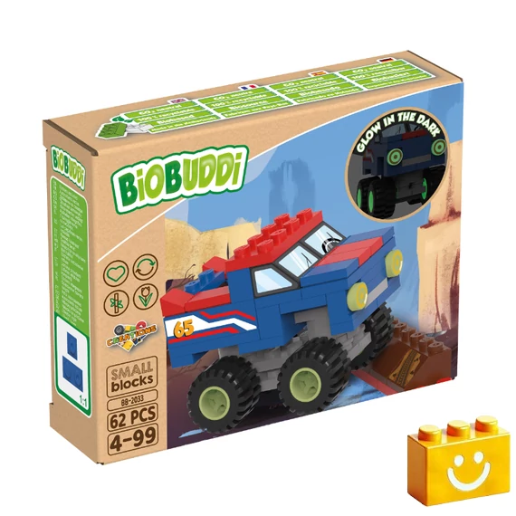 Termékkép a dobozról - BiOBUDDi® BB-2033 | bio építőjáték | Off road terepjáró