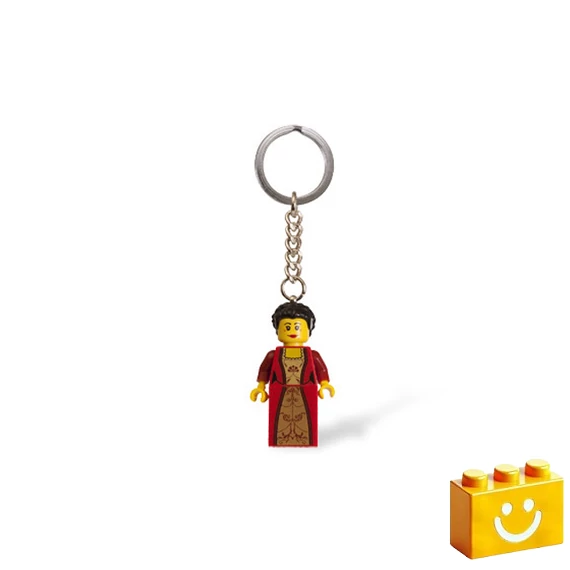 Termékkép a dobozról - LEGO® Kiegészítő Kulcstartó Kingdoms Hercegnő – fekete hajú