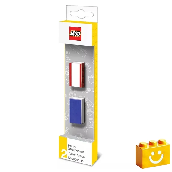 Termékkép a dobozról - LEGO® Kiegészítő - 2 db LEGO hegyező kék és piros