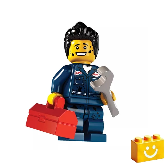 Termékkép a dobozról - LEGO® Minifigurák 8827 - 6. sorozat - Szerelő