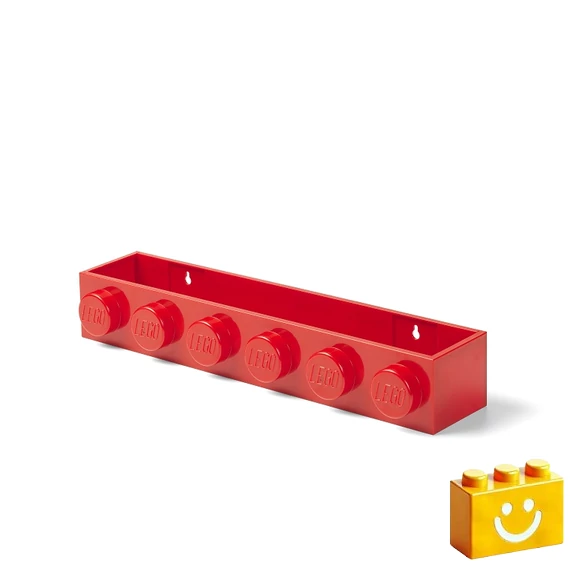 Termékkép a dobozról - LEGO® Kiegészítő - Könyvespolc - piros