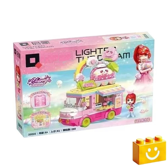 Termékkép a dobozról - QMAN® 31016 - Shiny Jelly fagyiskocsi